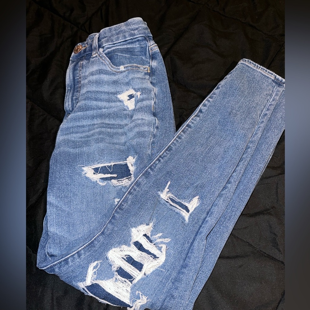 American Eagle the dream curvy hi-rise jeggings